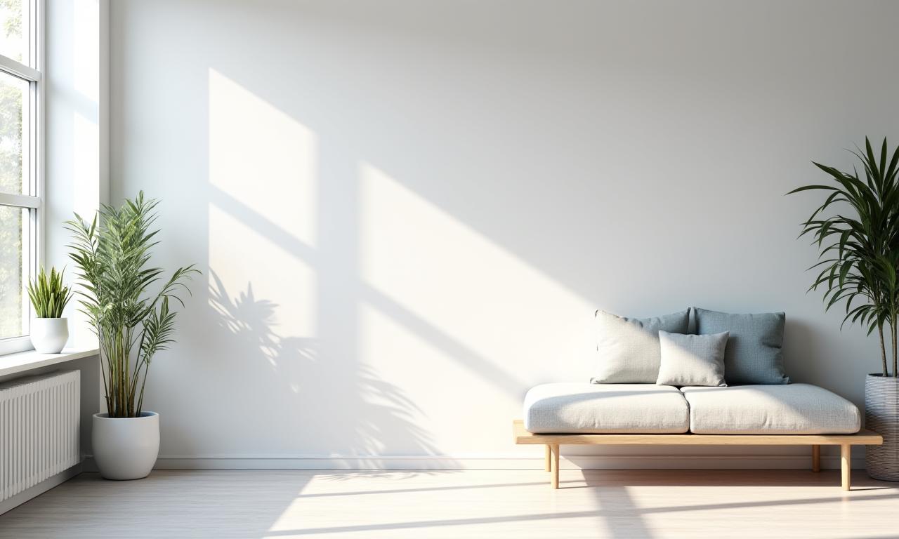 Bright, clean and modern Scandinavian interior